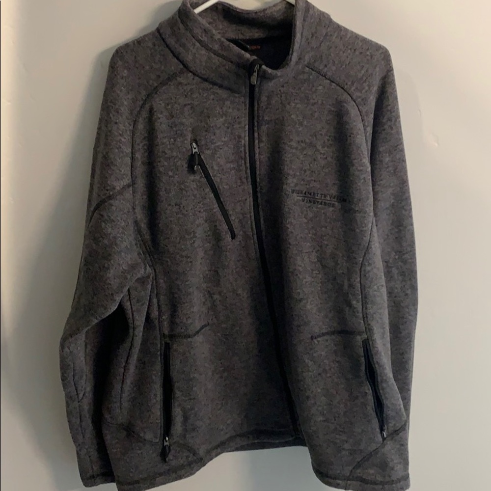 Men’s xxl zip sweater Willamette Valley Vinyards